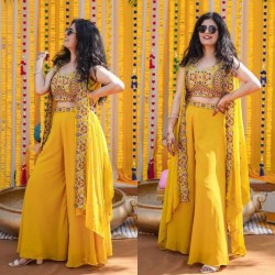 Haldi rasam special jacket suit